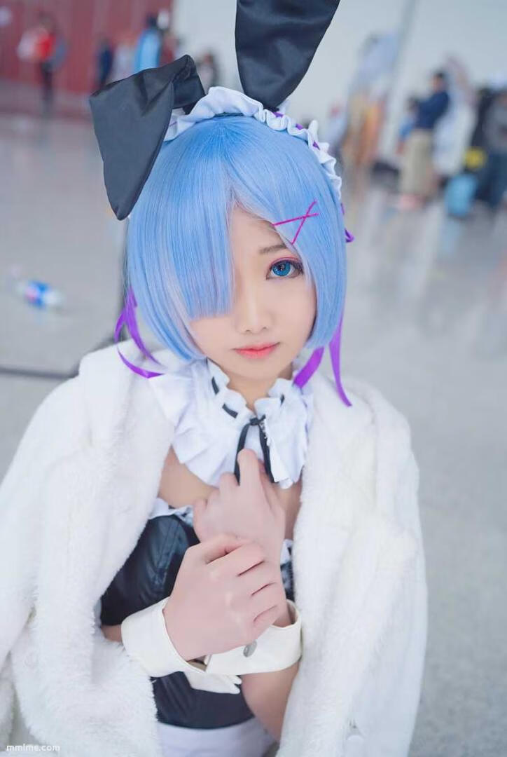 图片[2]-羽天Shine - NO.28 RE从零开始的异世界生活COS蕾姆场照~ [9P6MB]-美了么