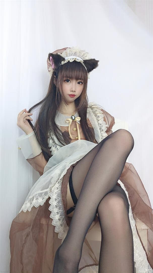 COS美女 透明女仆 兔女郎-美了么