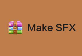 自解压文件创建工具(Make SFX)5.6.54.164汉化版-Puresys纯净系统-软件下载