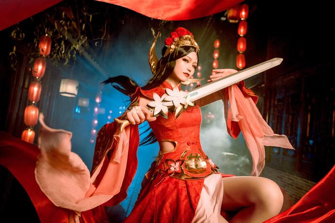 戚顾儿-王者荣耀 露娜一生所爱 [14P-99M]