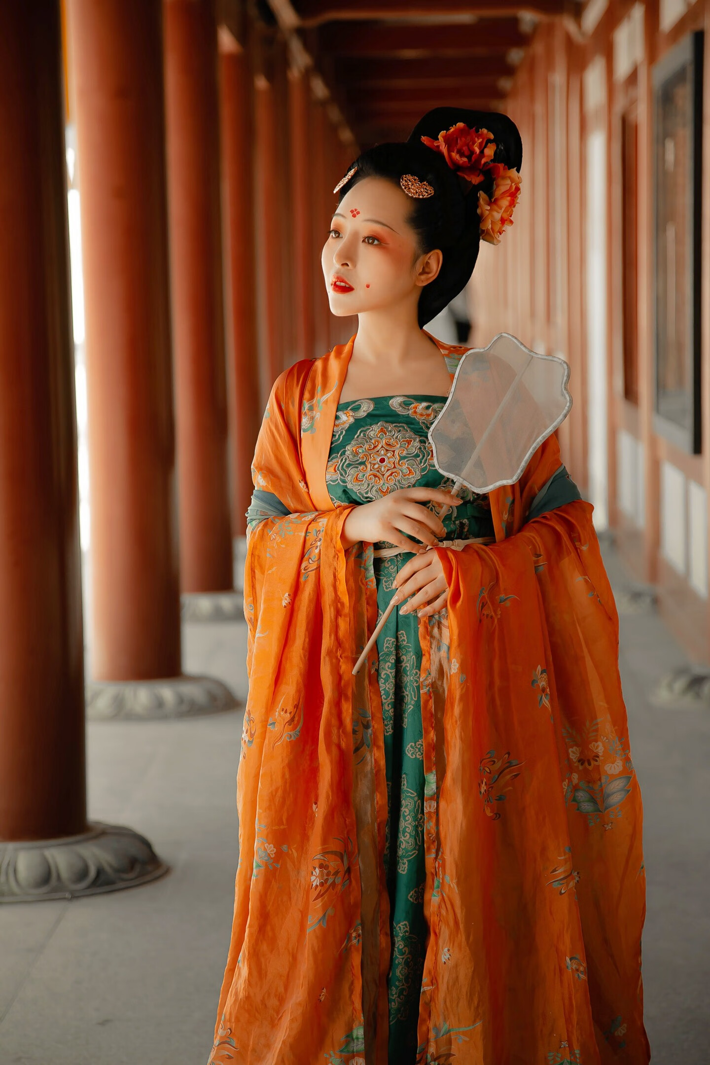 汉服古装美女 赏沉鱼落雁,观闭月羞花