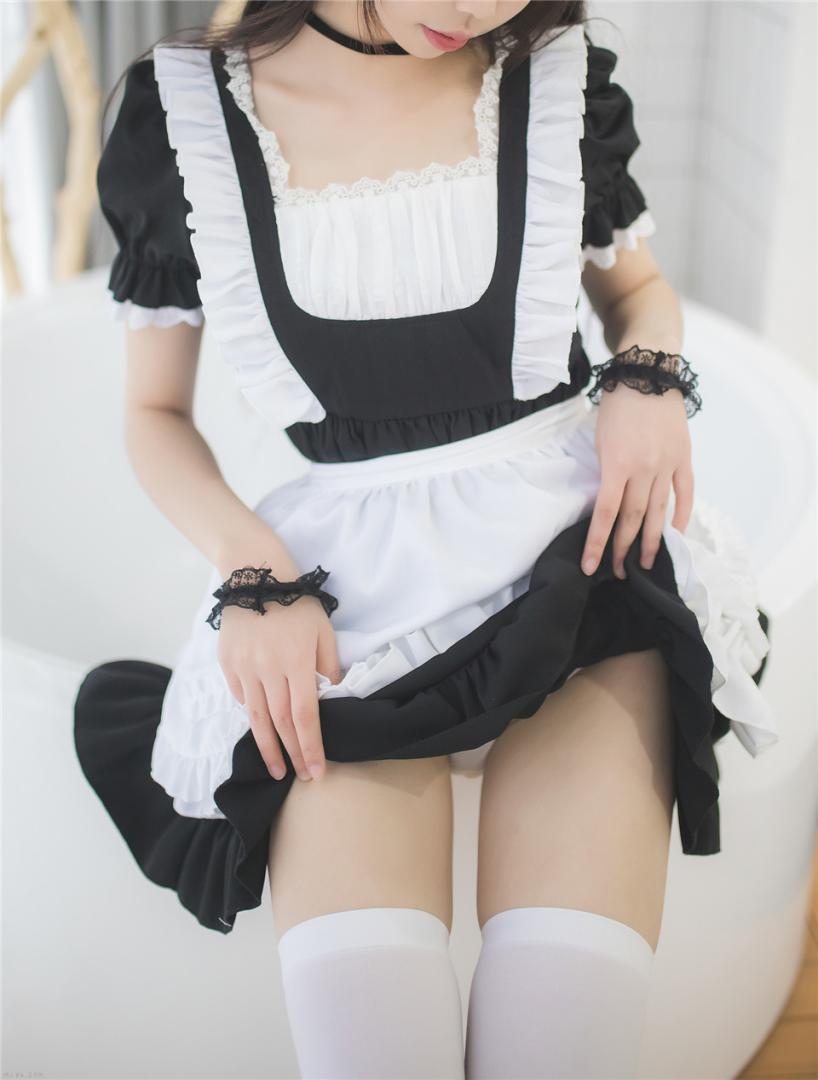图片[2]-网红美女雪琪COS女仆服写真2-美了么