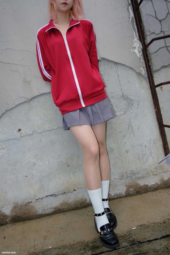 图片[10]-《红衣少女浴缸玩肉丝》 [森萝财团] X-044 写真集[88P]-美了么