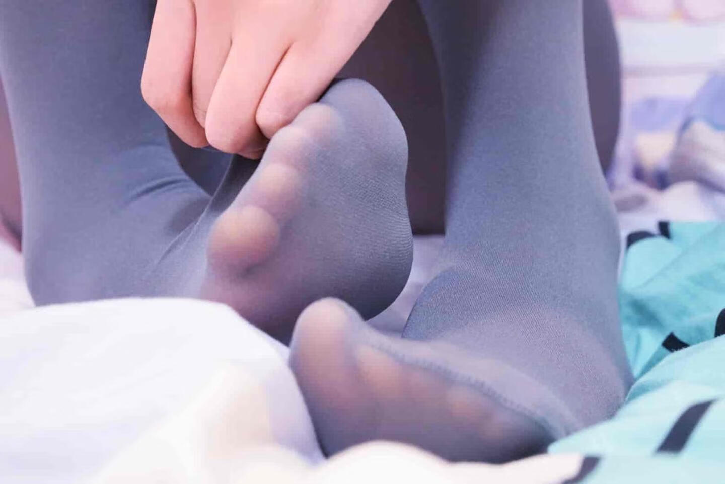 图片[2]-眼酱大魔王w NO.034 30d灰蕾丝胖次[13P-6M]-美了么