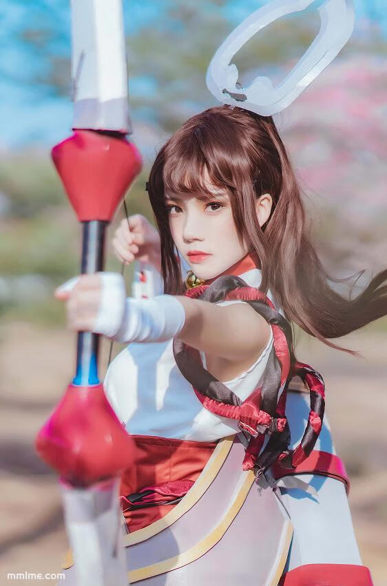 图片[2]-桜桃喵 047 王者荣耀 伽罗COS [32P-655MB]-美了么