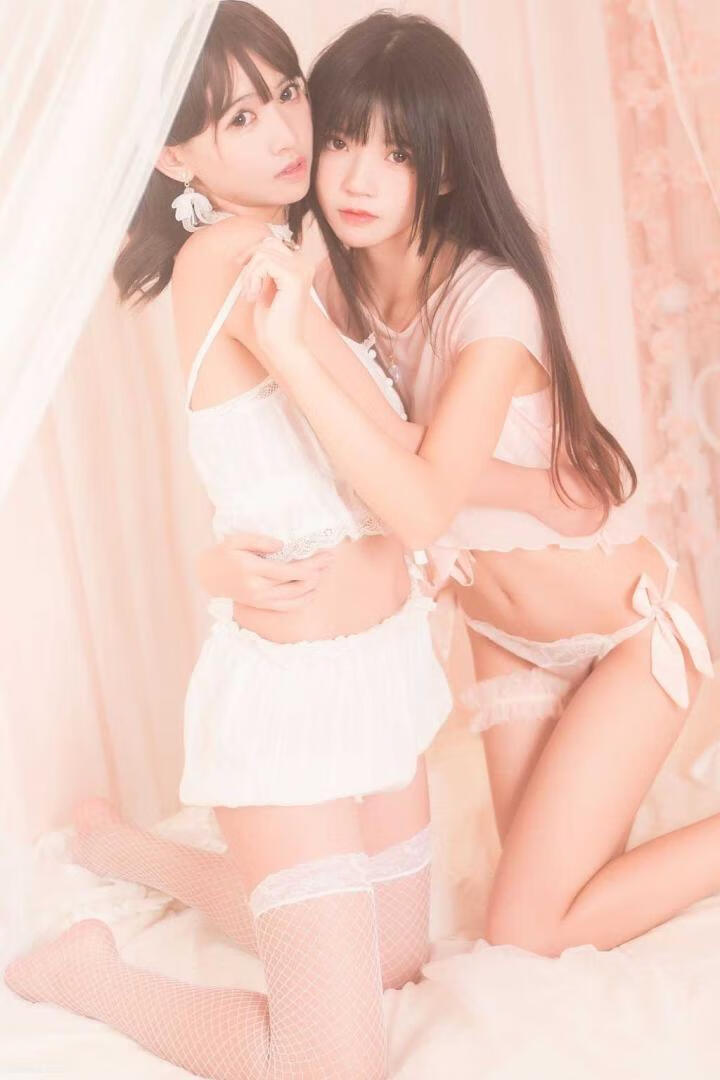 图片[9]-​桜桃喵&鳗鱼霏子《百合》》 [萝莉COS] 写真集[20P]-美了么