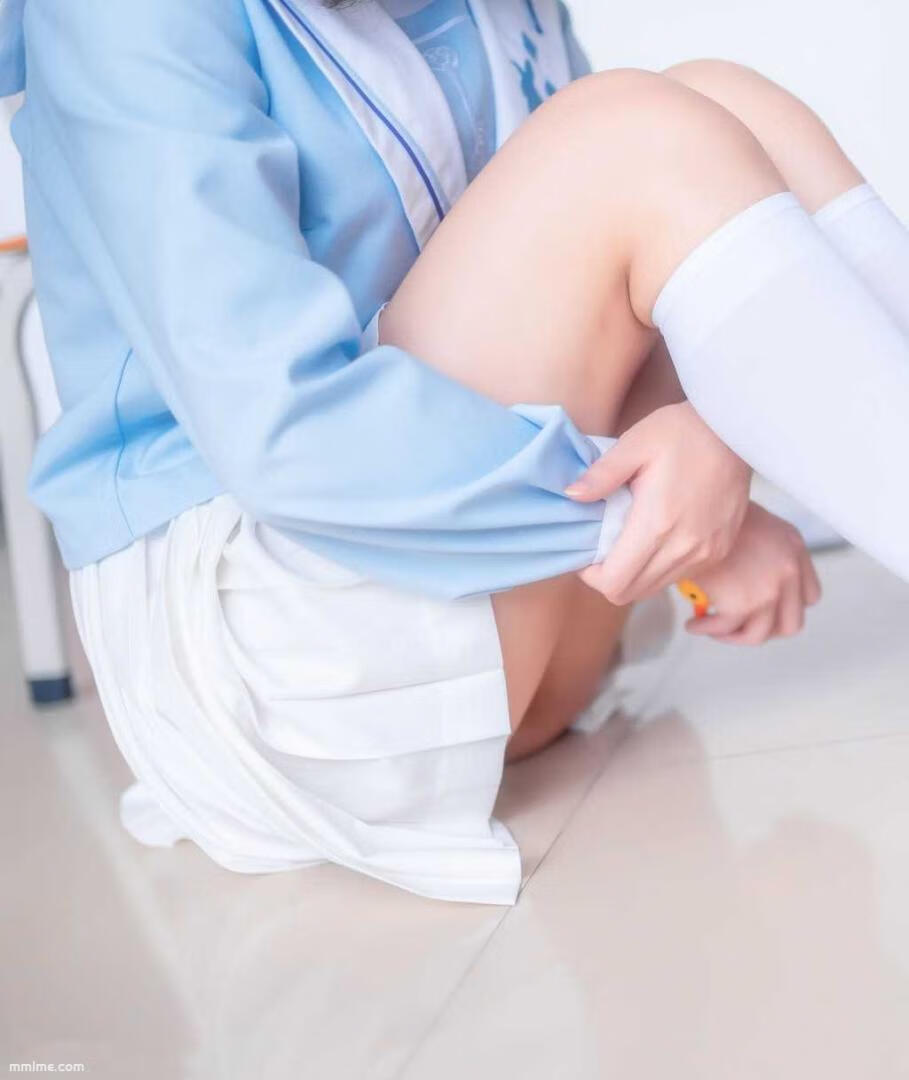 图片[4]-《小黄鸭与白丝》 [喵糖映画] VOL.009 写真集[43P]-美了么