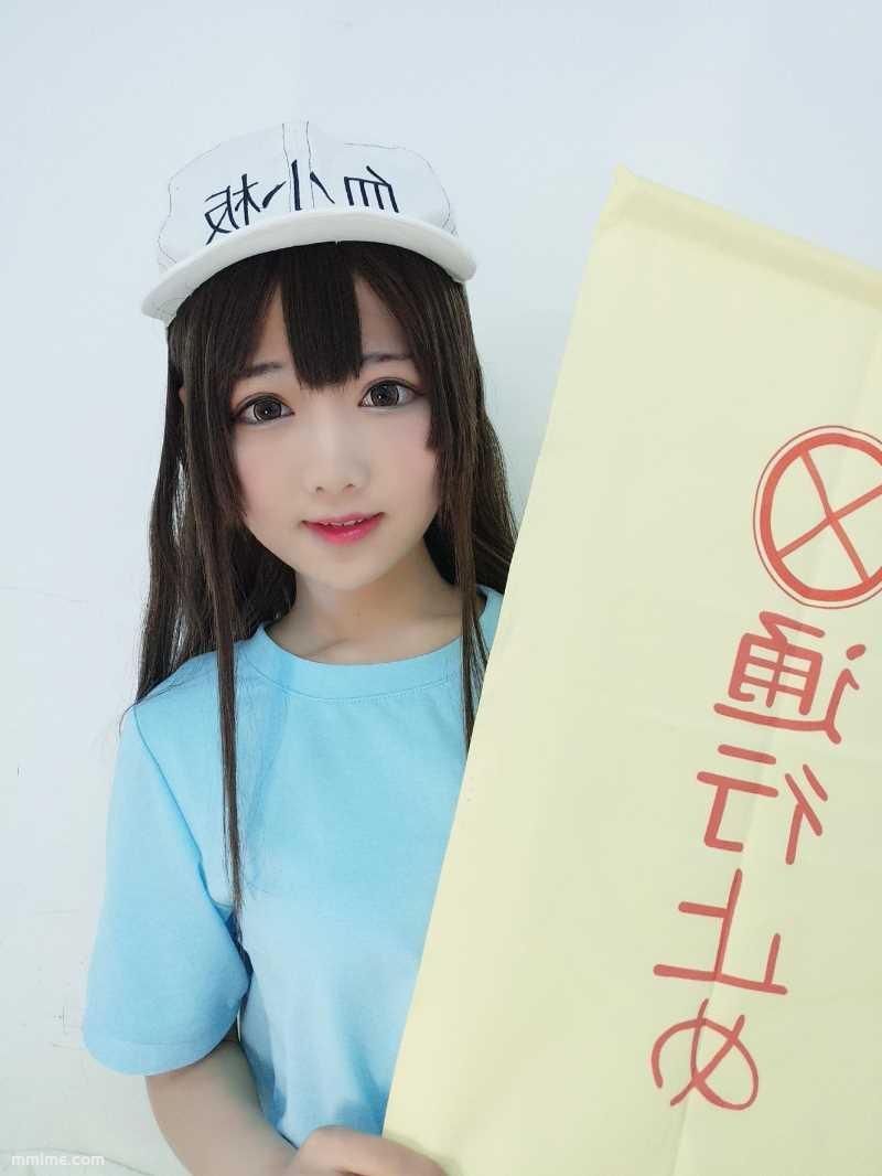 羽天Shine - NO.46 工作细胞COS可爱血小板 [15P14MB]-美了么
