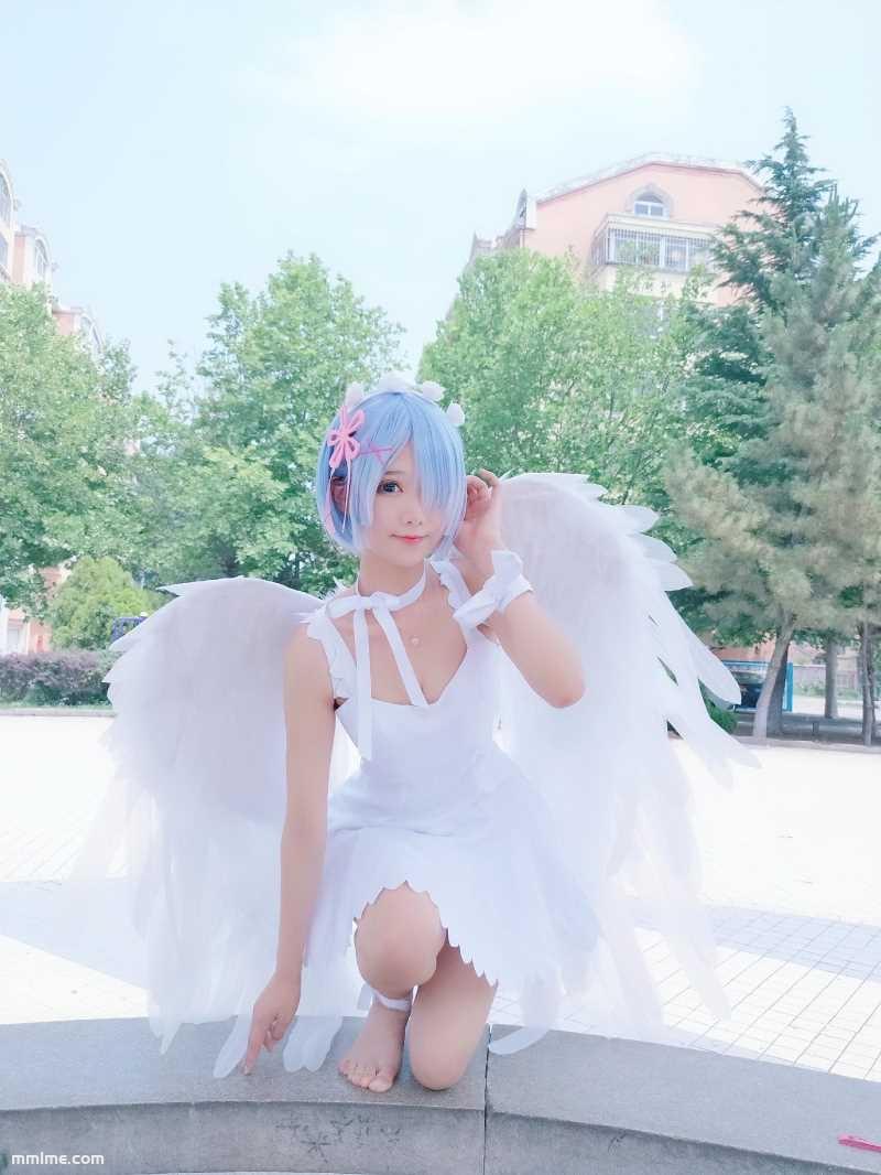 图片[2]-羽天Shine - NO.53 蕾姆鬼天使雷姆狂魔羽天又回归啦~ [24P27MB]-美了么