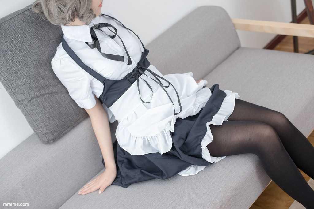 图片[4]-《黑丝女仆》 [森萝财团] R15-001 写真集[80P]-美了么