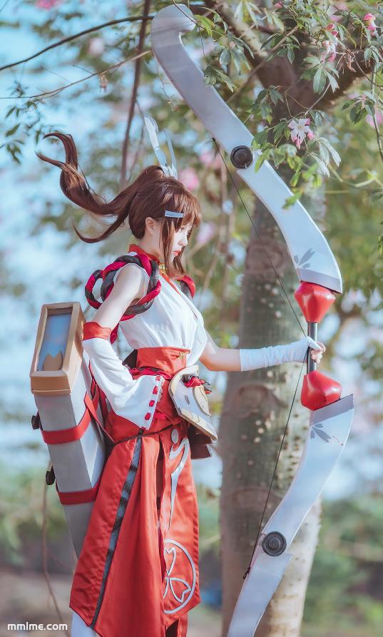 图片[3]-桜桃喵 047 王者荣耀 伽罗COS [32P-655MB]-美了么