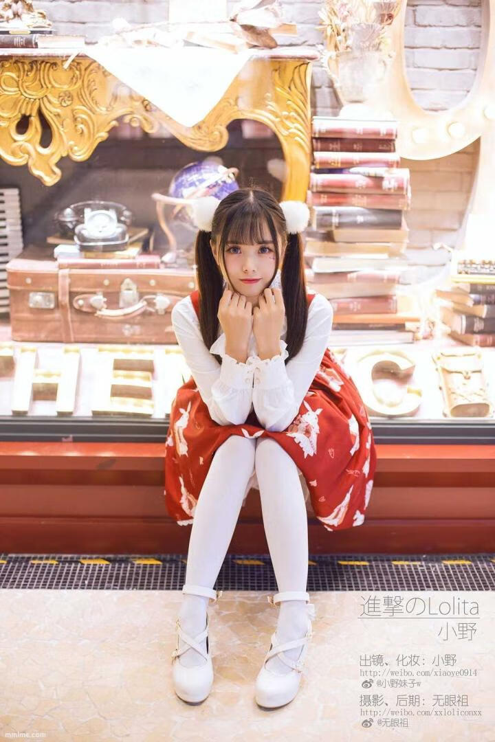 图片[4]-​萌系小野妹子w 《洛丽塔+加藤惠》 [Cosplay美女] 写真集[37P]-美了么