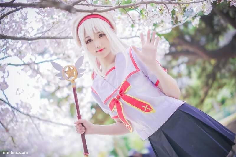 图片[3]-羽天Shine - NO.59 魔法少女伊莉雅COS可爱马猴烧酒 [13P23MB]-美了么