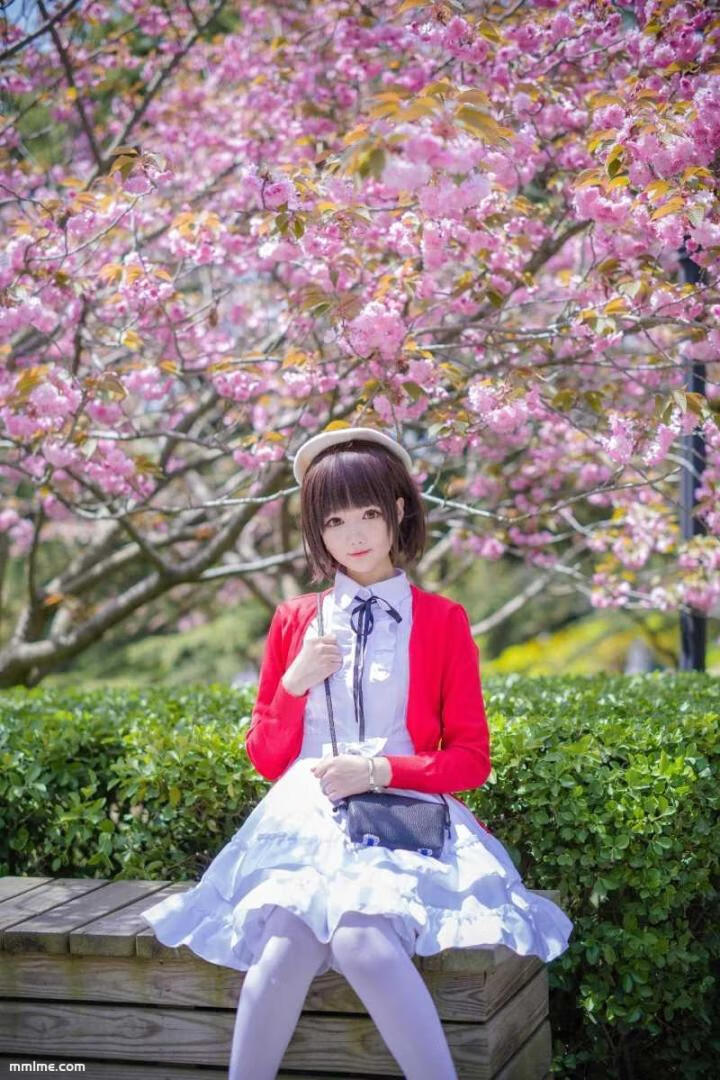 图片[2]-羽天Shine - NO.55 路人女主的养成方法圣人惠可爱COS加藤惠 [12P17MB]-美了么