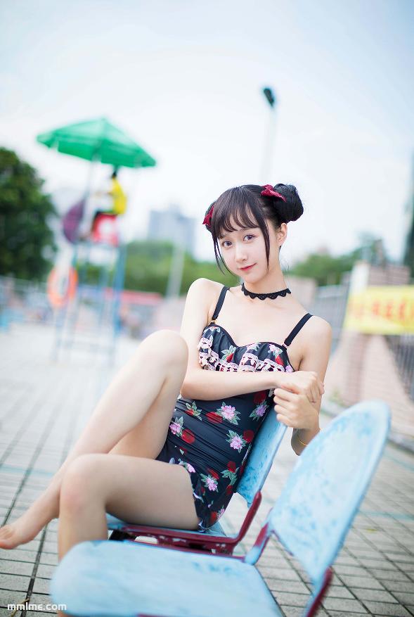 图片[2]-NO.31-木绵绵OwO - NO.31 草莓泳衣 [40P-97MB]-美了么