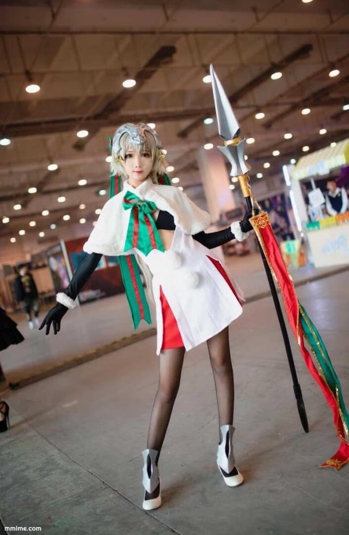 图片[2]-羽天Shine - NO.15 FATEGRAND ORDER COS FATE可爱幼贞漫展场照 [15P13MB]-美了么