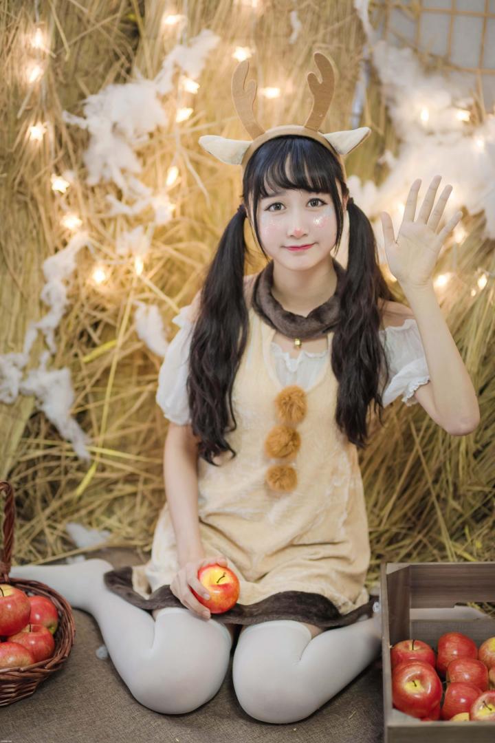 图片[2]-NO.25-木绵绵OwO - NO.25 圣诞老人和驯鹿酱 [46P-171MB]-美了么