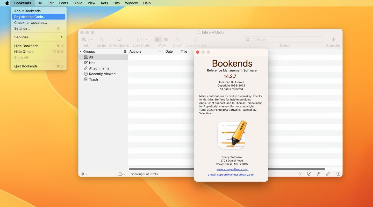 Bookends for Mac v14.2.7注册激活版 文献书籍管理工具