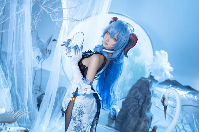 Seya-狮砸-甘雨青花瓷 [12P-138MB]