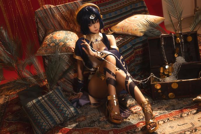 Seya-狮砸-原神 坎蒂丝 [12P-142MB]