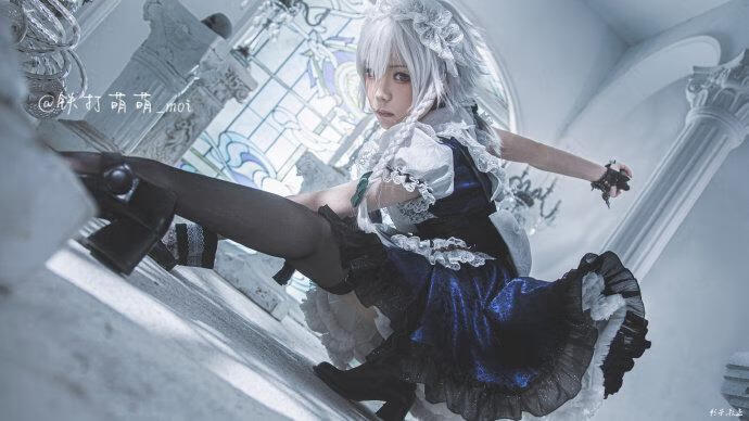 「COSPALY」东方红魔乡十六夜咲夜-12P@铁打萌萌_moi