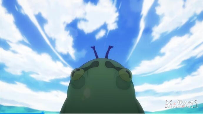 4.png 「为美好的世界献上祝福」第二集上 智障女神阿库娅在第几集开始被青蛙吞 当然是本集就开始了