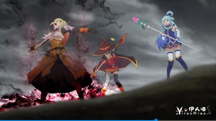 为美好的世界献上祝福无头骑士 (8).png 「为美好的世界献上祝福」第四集下魔王干部无头骑士首次登场 原因竟然是因为脑袋有病的小姑娘