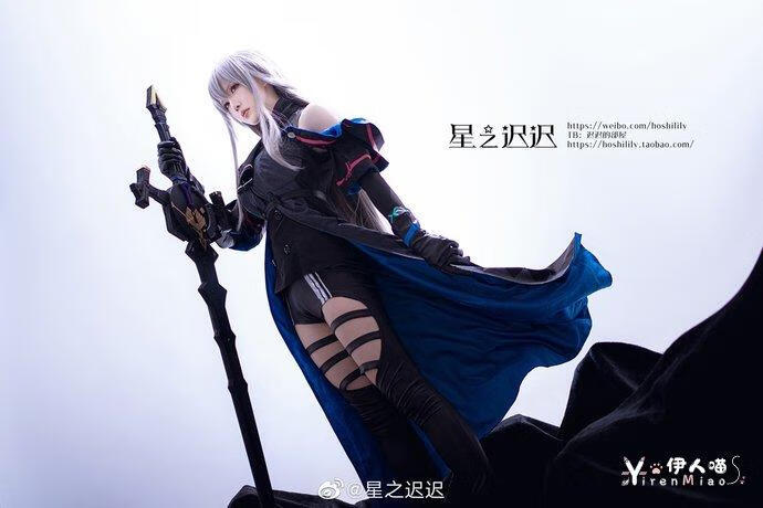 星之迟迟cosplay作品明日方舟角色斯卡蒂 (3).jpg