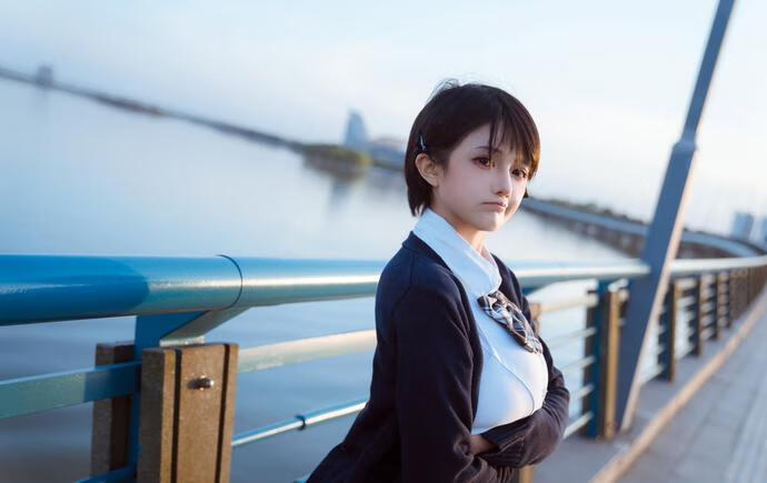 古阿扎-春日短发[17P-96M]