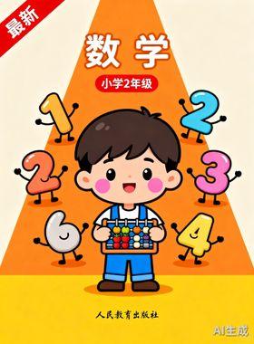 二年级数学封面图