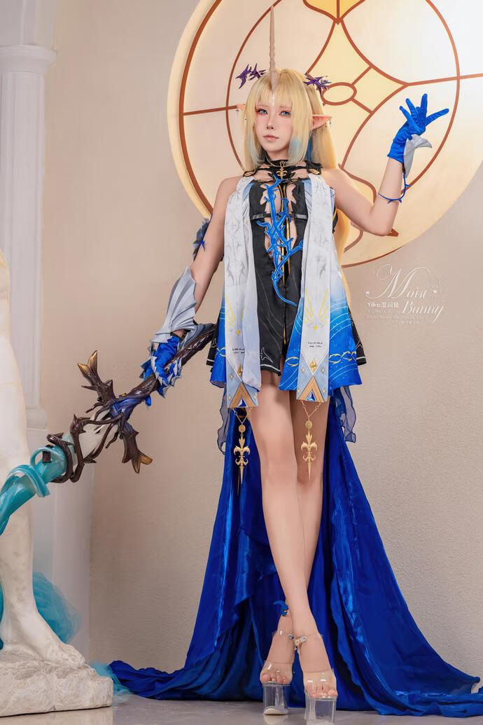 咬一口兔娘(Yiko湿润兔) – 8月作品 鸣潮-芙露德莉斯[101P2V-1.99G]