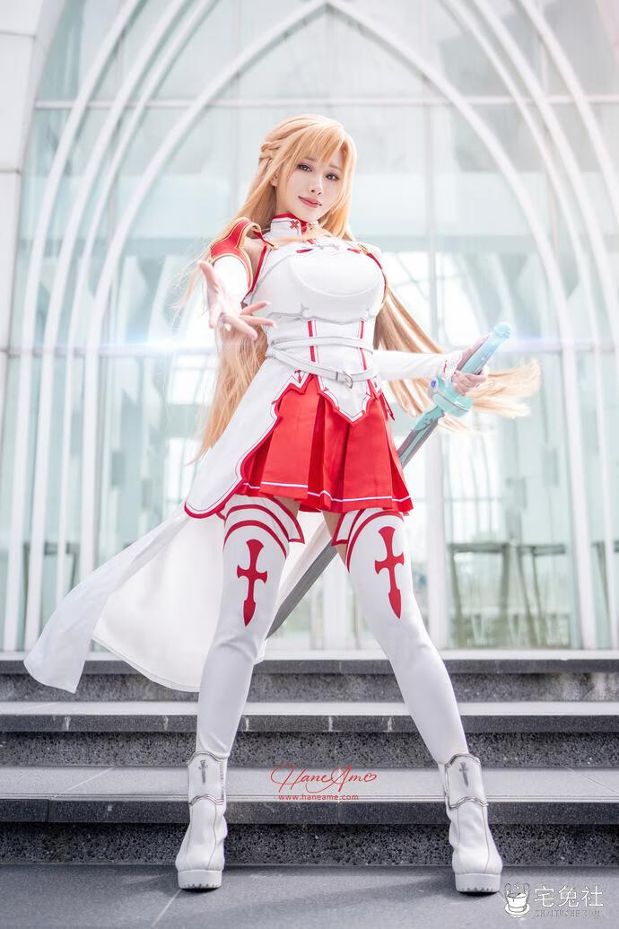 394-雨波_HaneAme-刀剑神域-亚斯娜-2.jpg 雨波_HaneAme全套作品图合集 百变女神身材惊艳粉丝狂欢不停