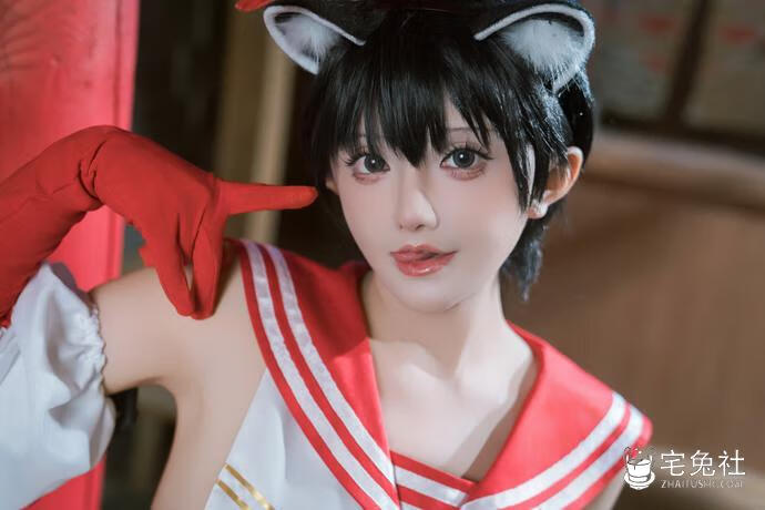 古阿扎 NO.004 微博作品 (2).jpg 虎牙古阿扎全套作品图合集 二次元宅男女神的魅力无法挡!