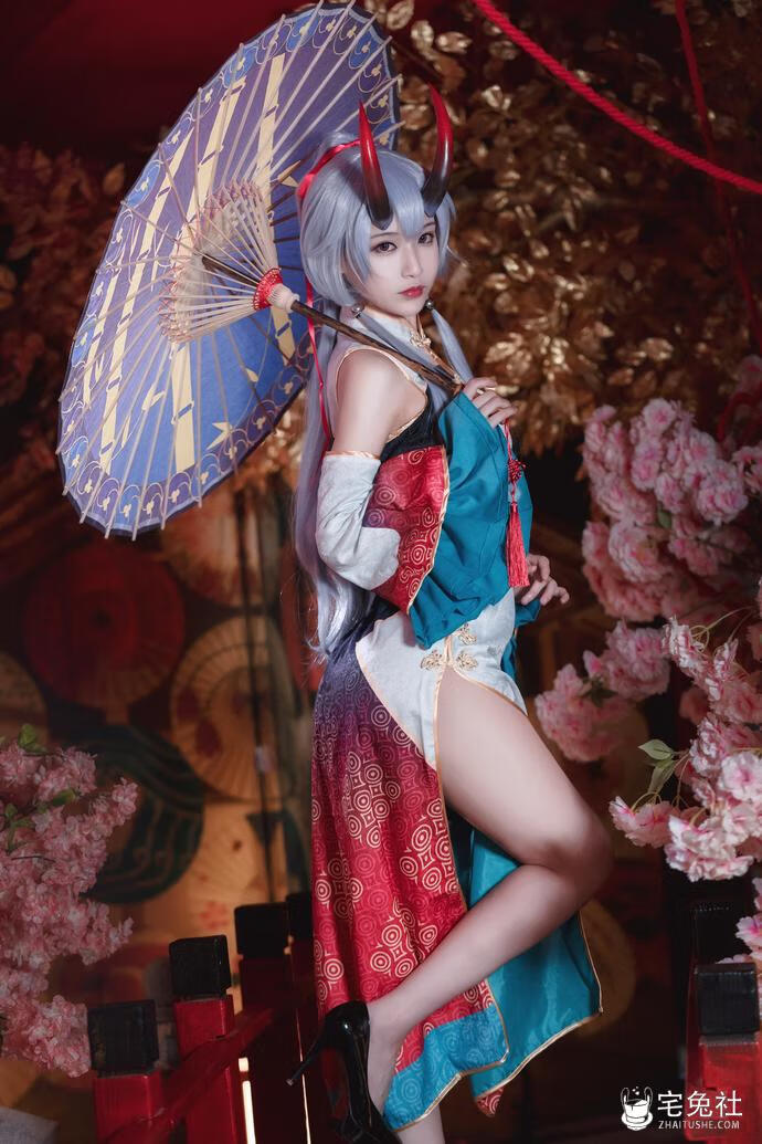 铁板烧鬼舞w NO.033 巴御前.jpg 铁板烧鬼舞w全套cos图片合集 多元风格下的角色扮演魅力