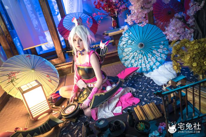 秋楚楚不秃头全套作品图合集 古典中式美少女cos西施的绝美