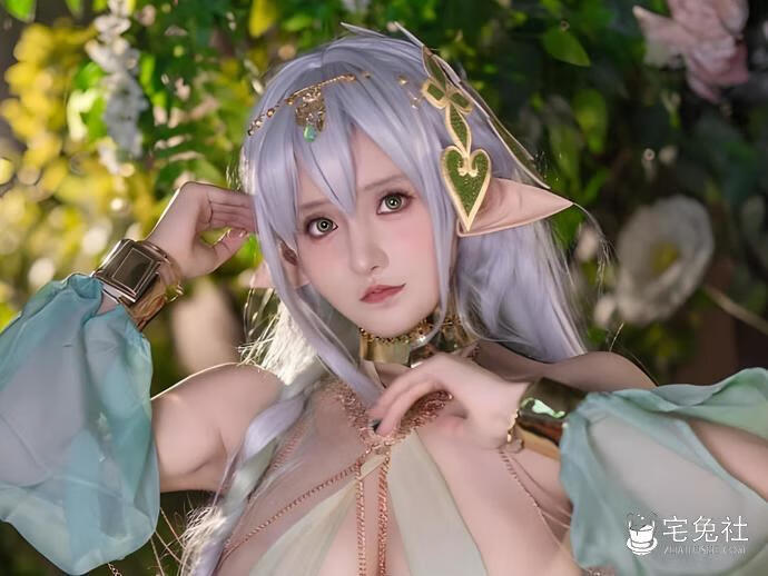 古阿扎 NO.002 大慈树王 (3).jpg 虎牙古阿扎全套作品图合集 二次元宅男女神的魅力无法挡!