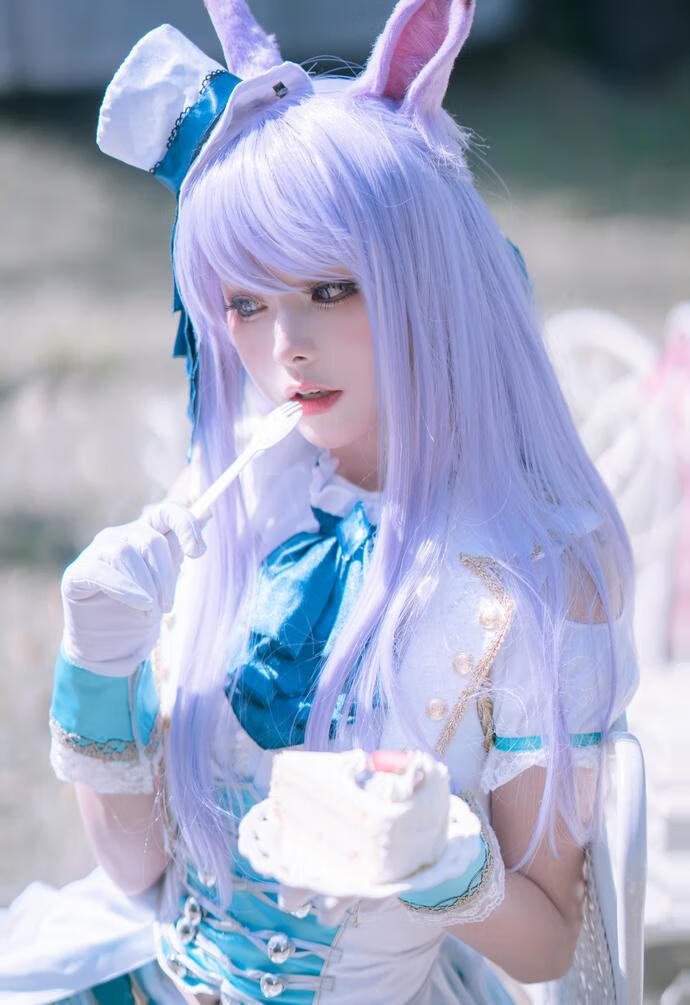 w百合欧皇子w cosplay作品014 目白麦昆决胜服 宅兔社.jpg w百合欧皇子w全套作品图合集 cos圈的一股清流