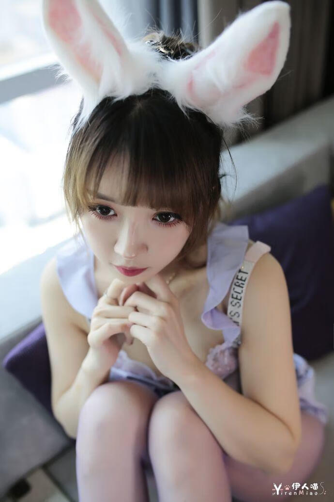 小女巫露娜 cosplay作品027 粉紫兔兔 宅兔社.jpg 助眠主播小女巫露娜资源 她怎么不播了?