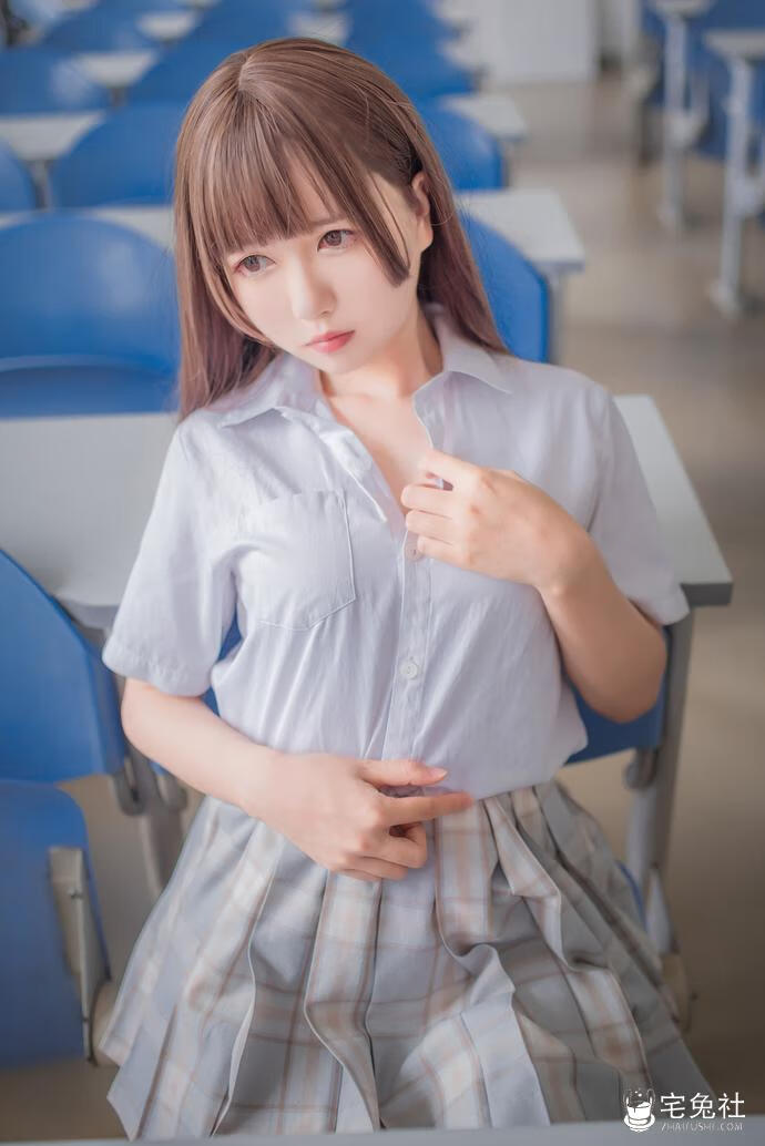 cosplay作品009 制服黑丝 (2) 宅兔社.jpg 超吸睛!白金saki校园水手服勾引起学生时期的美好时光