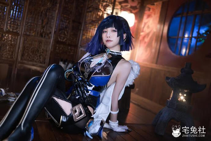 曼妙身姿水淼aqua夜兰礼服的原神cos作品免费哪里看 宅兔社 (2).jpg 曼妙身姿水淼aqua夜兰礼服的原神cos作品免费哪里看