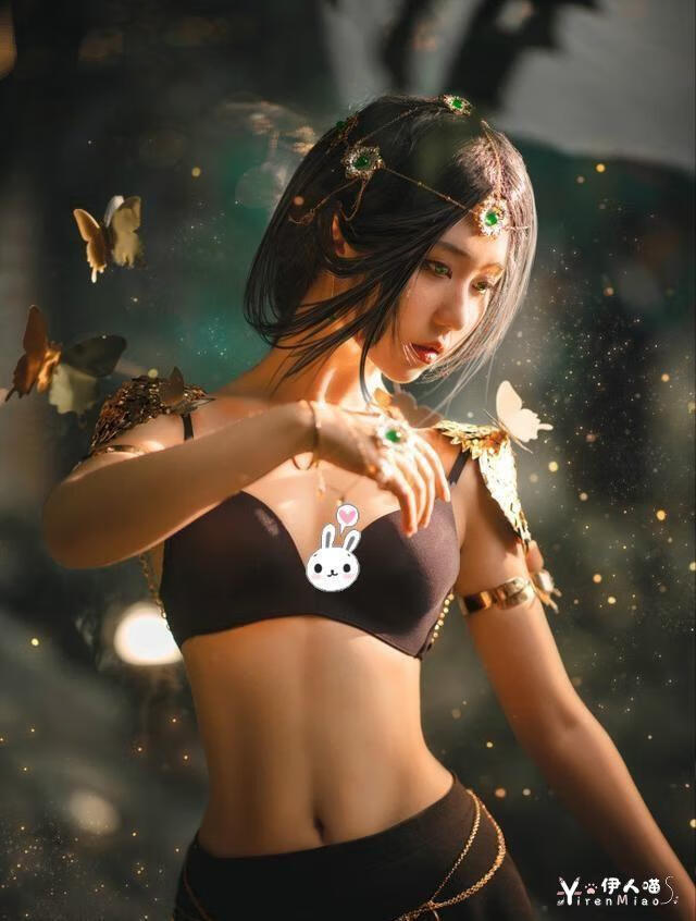 镜酱鬼刀风铃公主cos作品清新唯美的画面 堪比视觉盛宴