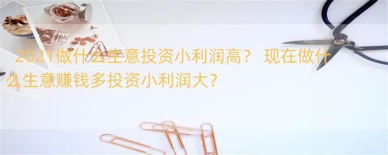 2021做什么生意投资小利润高？ 现在做什么生意赚钱多投资小利润大？