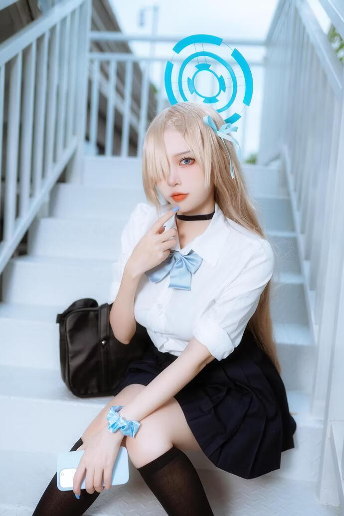 二佐Nisa-一之濑明日奈JK制服 [23P-264MB]