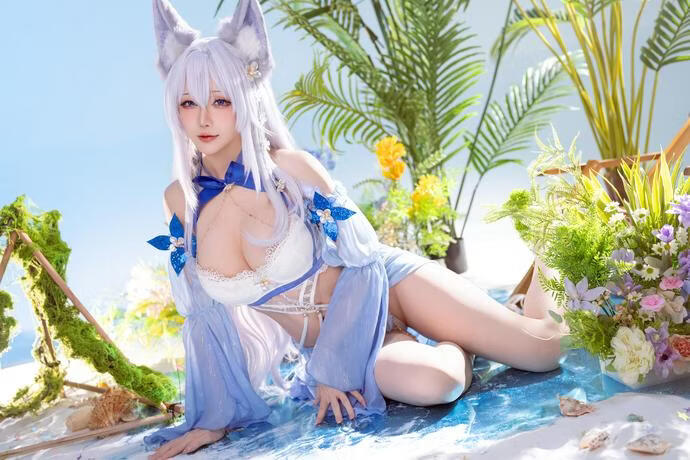 星之迟迟-2026年1月计划C 碧蓝航线 信浓泳装[52P-211M]