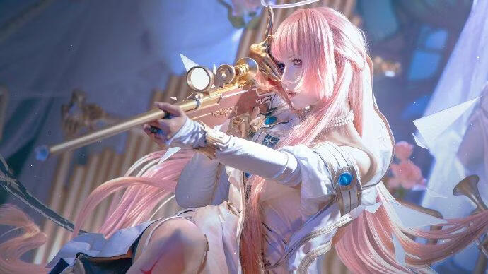 「COSPALY」明日方舟暮星安魂曲蕾缪安-18@小侦探莉莉西