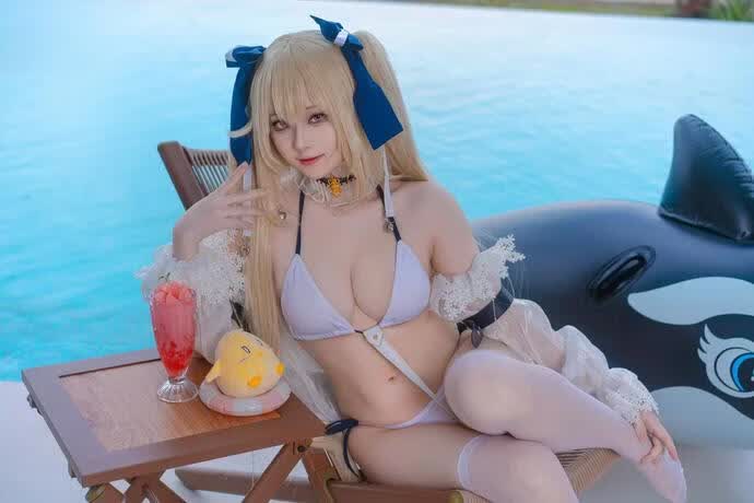 屿鱼 – 碧蓝航线·安克雷奇（泳装·皮肤）[38P-507M]