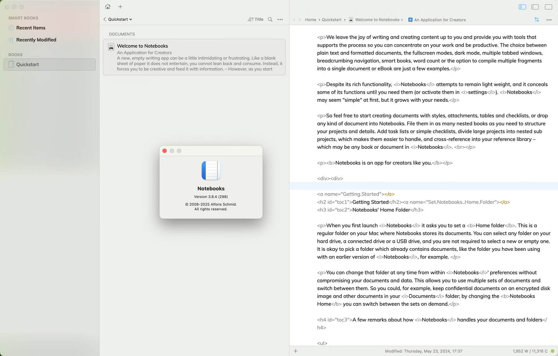 Notebooks for Mac v3.8.4 多功能记事本-1