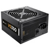 

USCorsair rated 350W VS350 power supply (80PLUS certification / 12cm fan / conversion efficiency of 85% / active PFC / three-year warranty