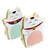 

Fen still hyt-wf-031 Korean version of the lovely Lucky cat desktop creative convenience stickers (color random)