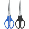 

COMIX) 170mm home office sharp scissors blue / black color random office stationery B2715